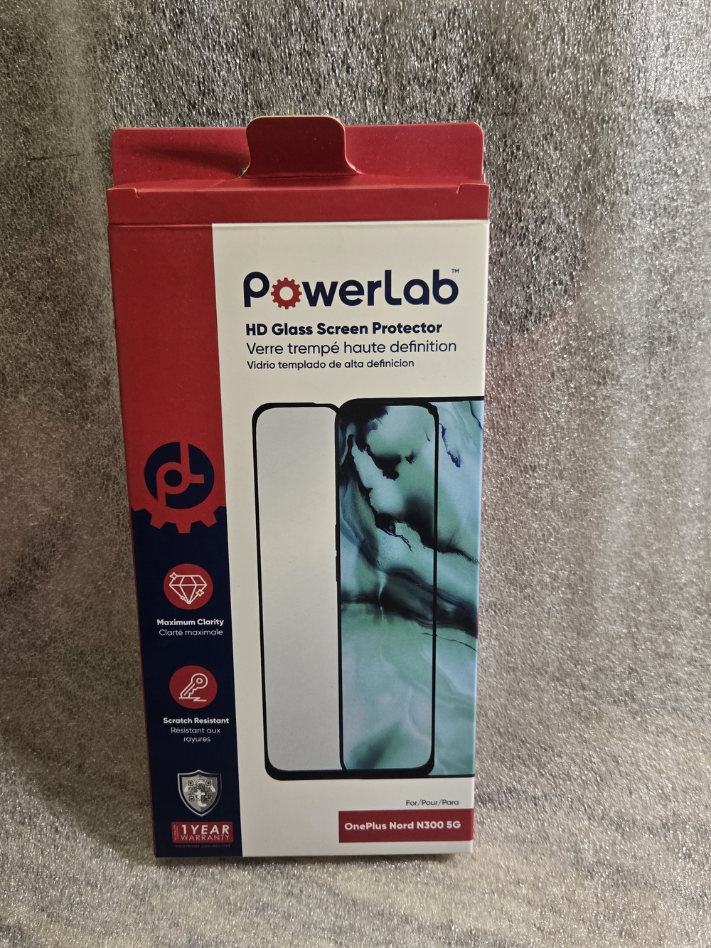 HD Glass Screen Protector for OnePlus Nord N300 5G